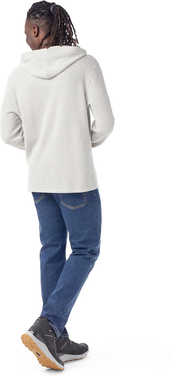 image:imageSmartwool mens Waffle Henley HoodieAsh Heather
