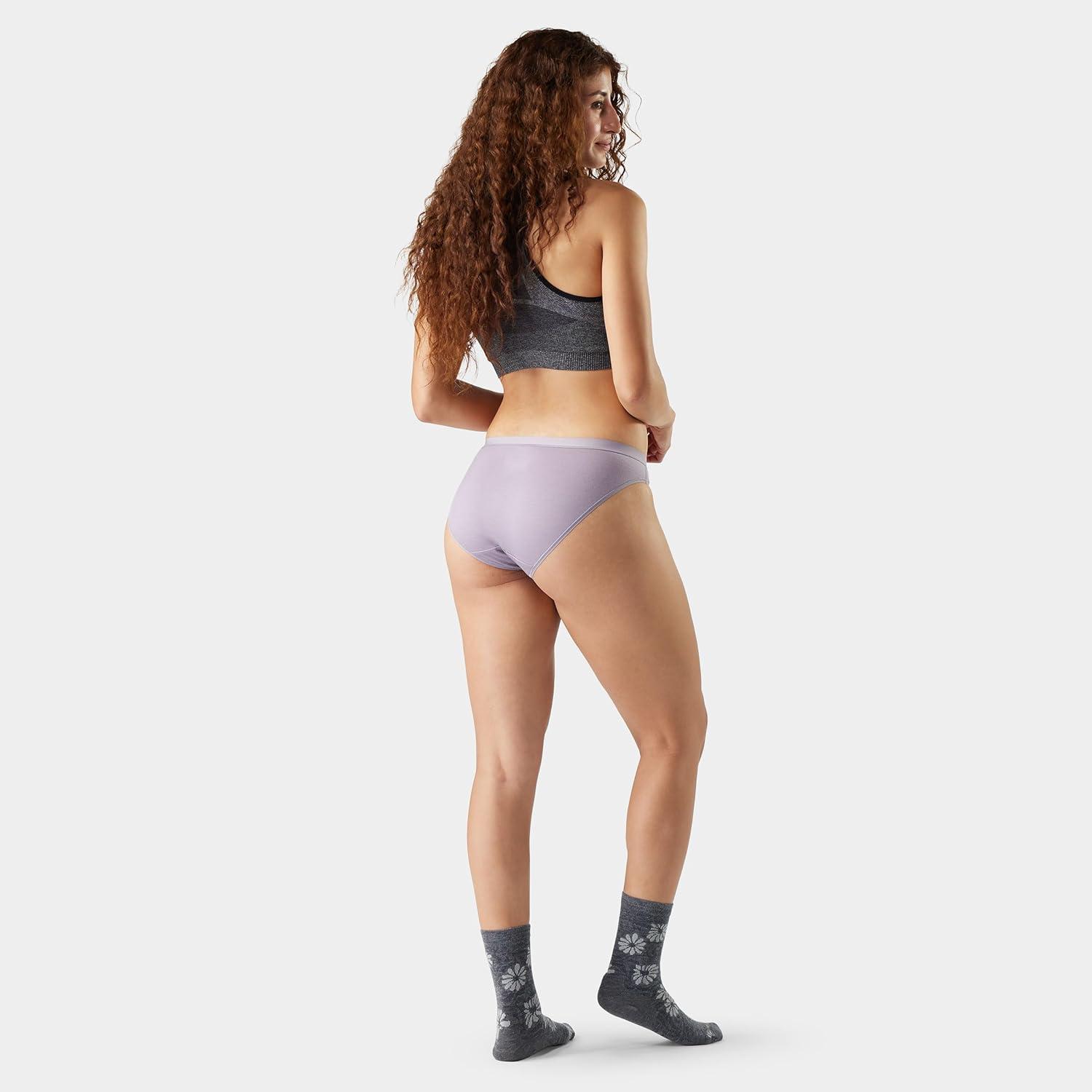 image:imageSmartwool womens Everyday Merino Bikini BoxedPurple Storm