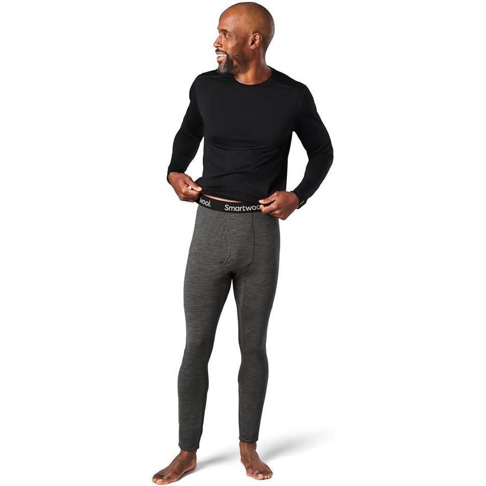 image:imageSmartWool Mens Classic AllSeason Merino Base Layer BottomsIron Heather
