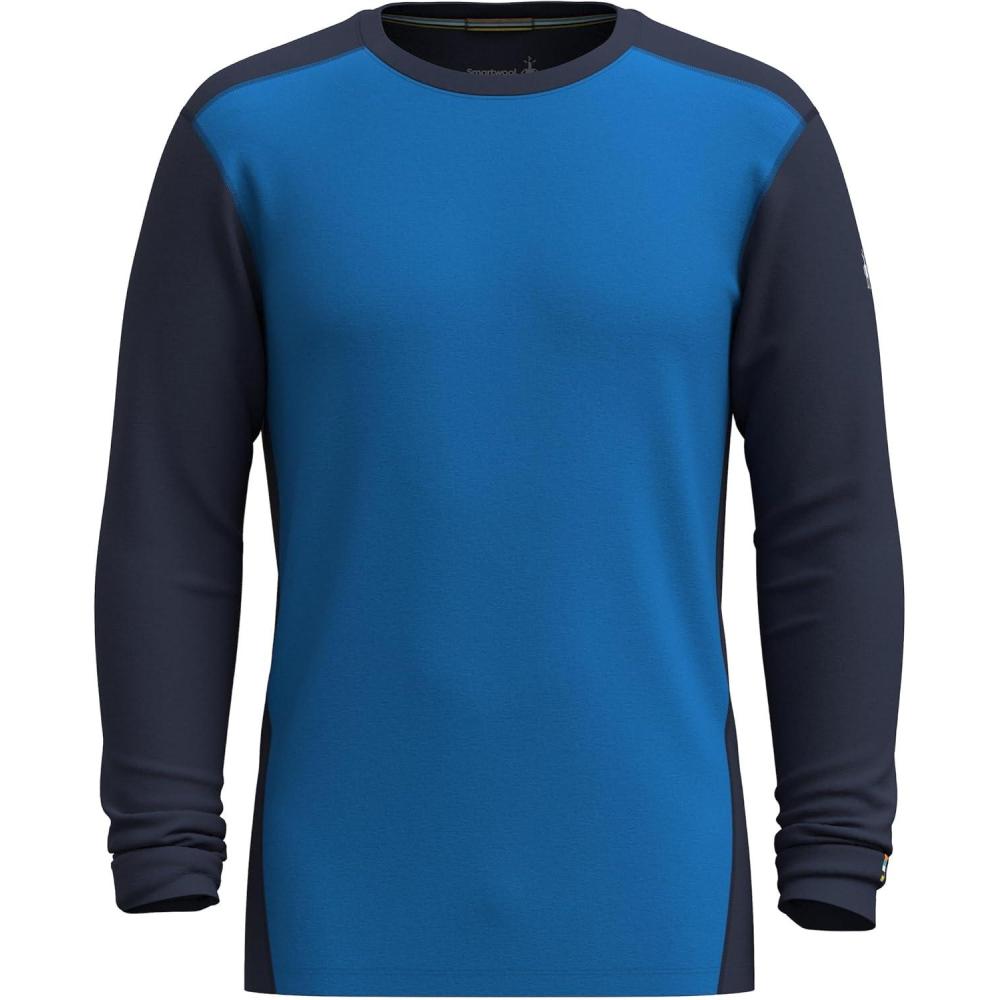 image:imageSmartWool Mens Classic AllSeason Merino Base Layer Long SleeveLaguna Bluedeep Navy