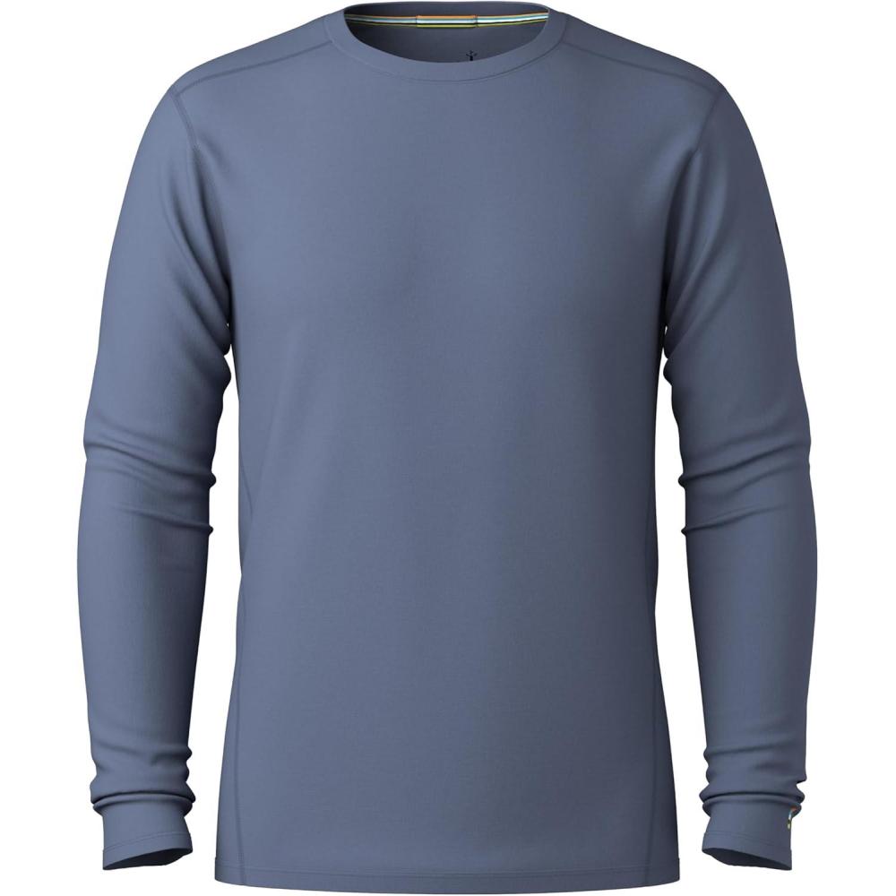 image:imageSmartWool Mens Classic AllSeason Merino Base Layer Long SleeveNightfall Blue