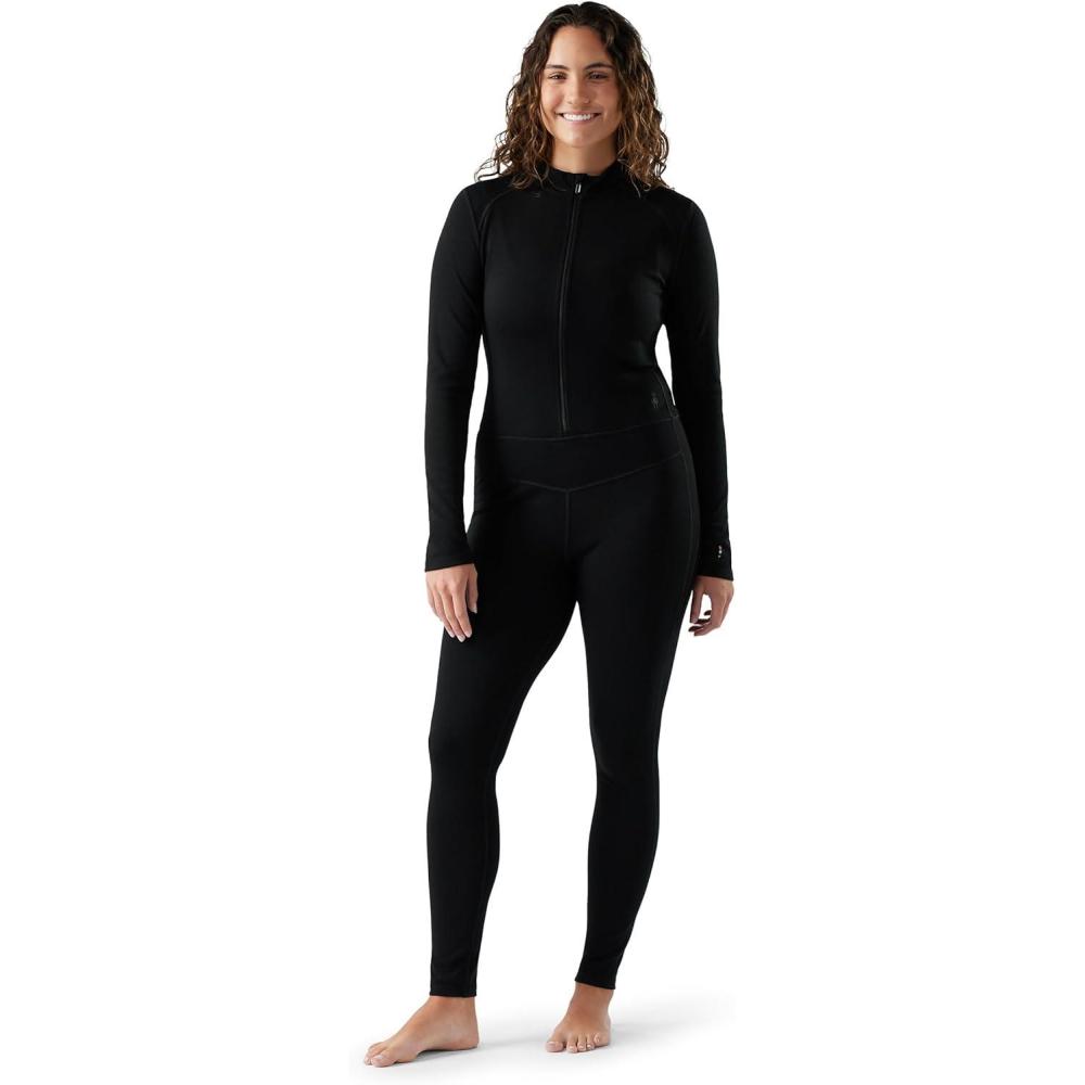 image:imageSmartWool Womens Classic Thermal Merino Base Layer One PieceBlack