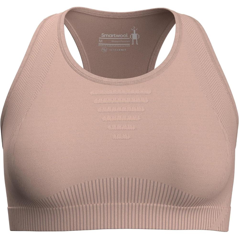 image:imageSmartWool Womens Intraknit Racerback BraPink Sugar Heather