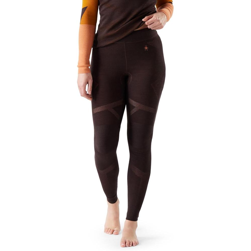 image:imageSmartWool Womens Intraknit Thermal Merino Base Layer BottomsMinkTerracotta