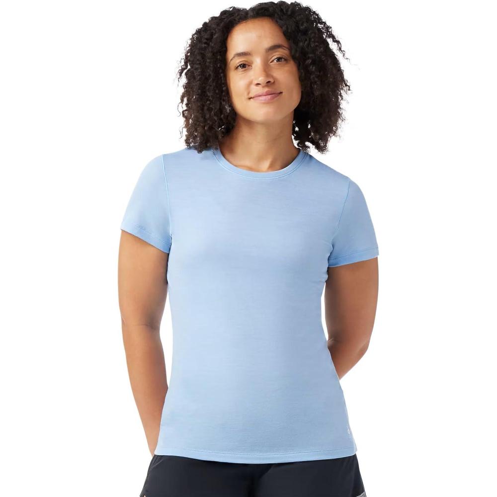 image:imageSmartWool Womens Merino Short Sleeve TeeSerene Blue