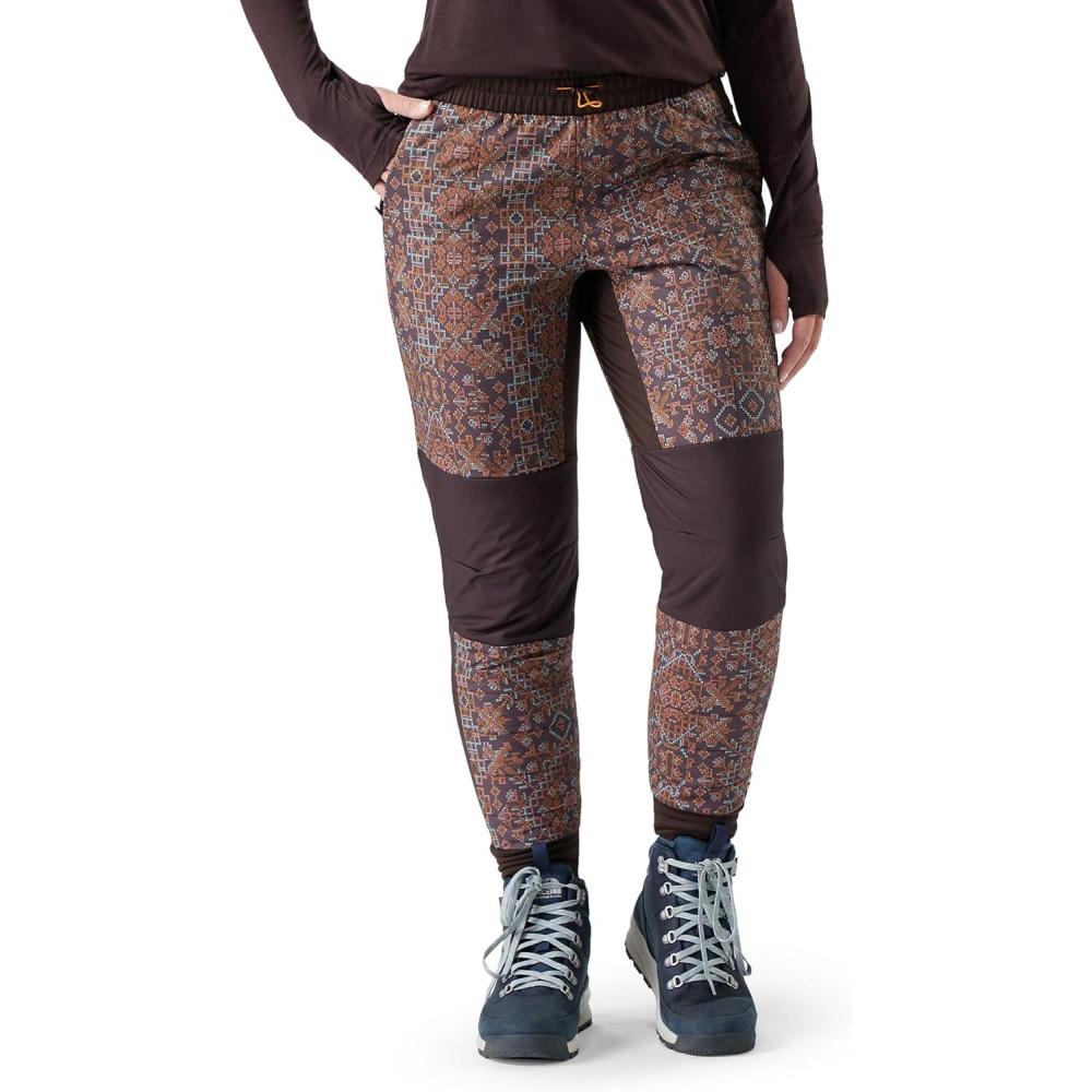 image:imageSmartWool Womens Smartloft PantsMink Nordic Fair Isle