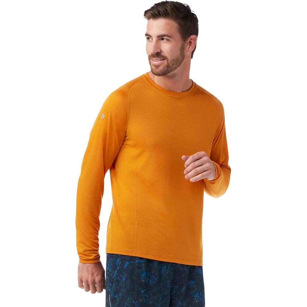 image:imageSmartwool Mens Active Ultralite Long SleeveMarmalade