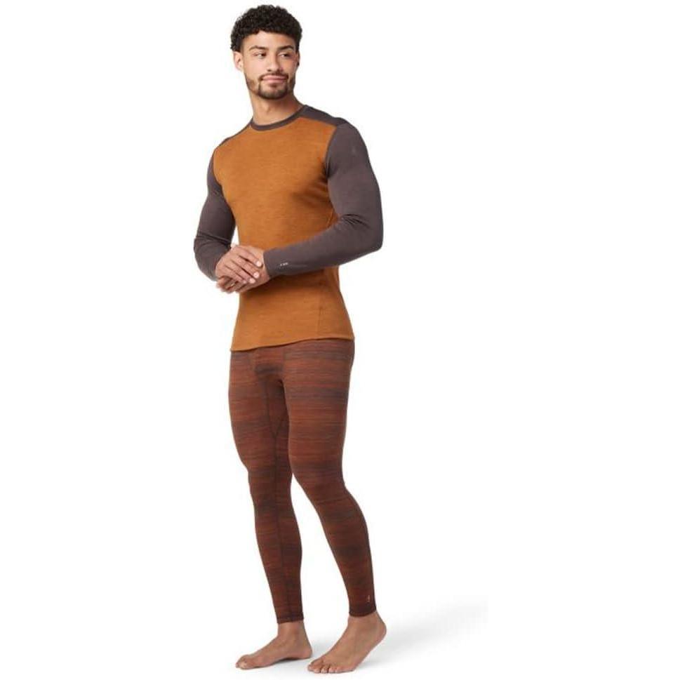 image:imageSmartwool Mens Classic Thermal Merino Wool Base Layer CrewAcorn Heather