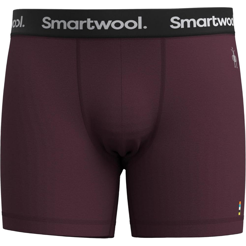 image:imageSmartwool Mens Everyday Merino Boxer Brief BoxedEggplant