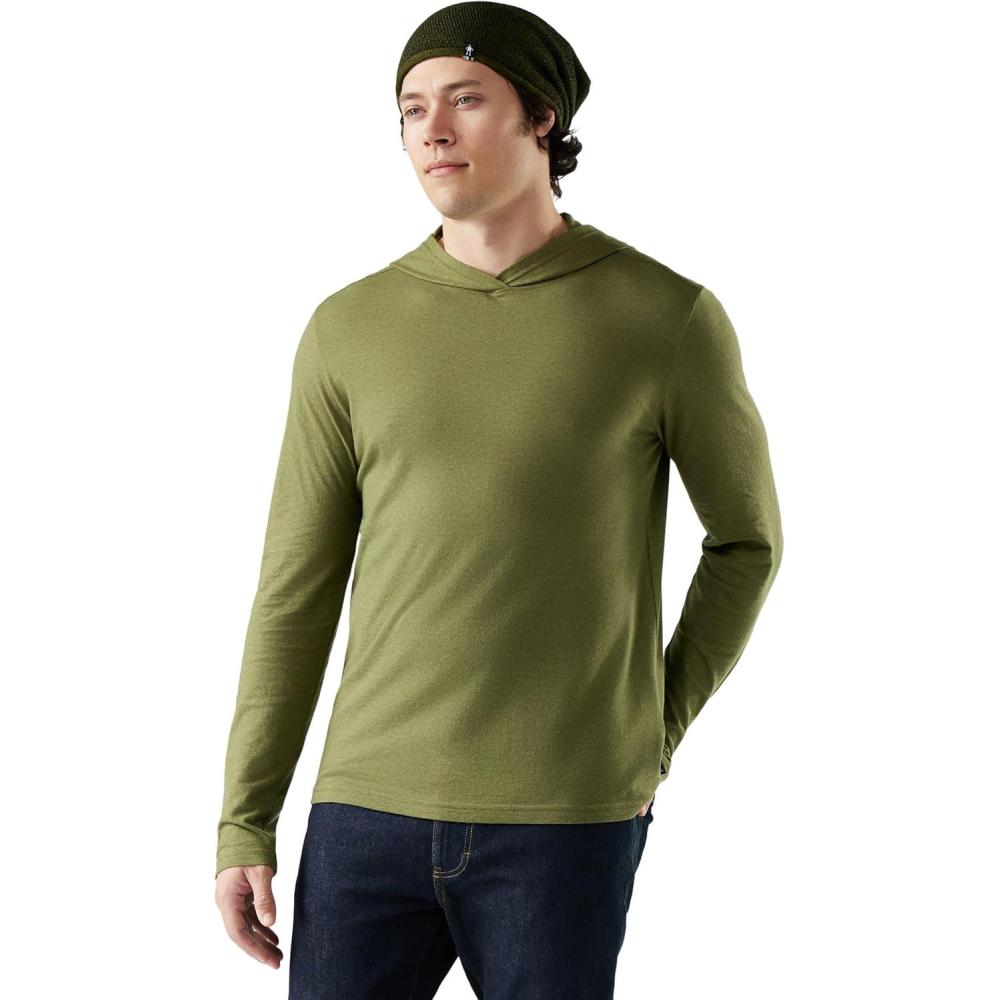 image:imageSmartwool Mens HoodieWinter Moss