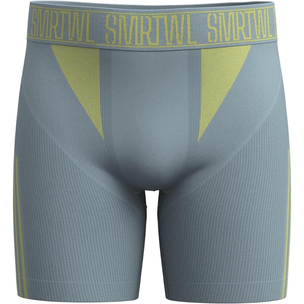 image:imageSmartwool Mens Intraknit 6 Boxer Brief BoxedLeadlimeade