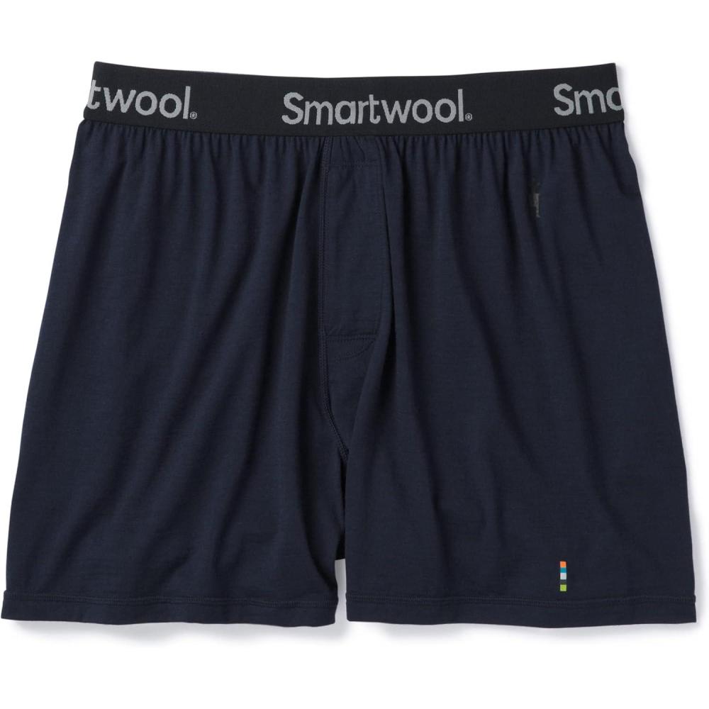 image:imageSmartwool Mens Merino Boxer BoxedDeep Navy