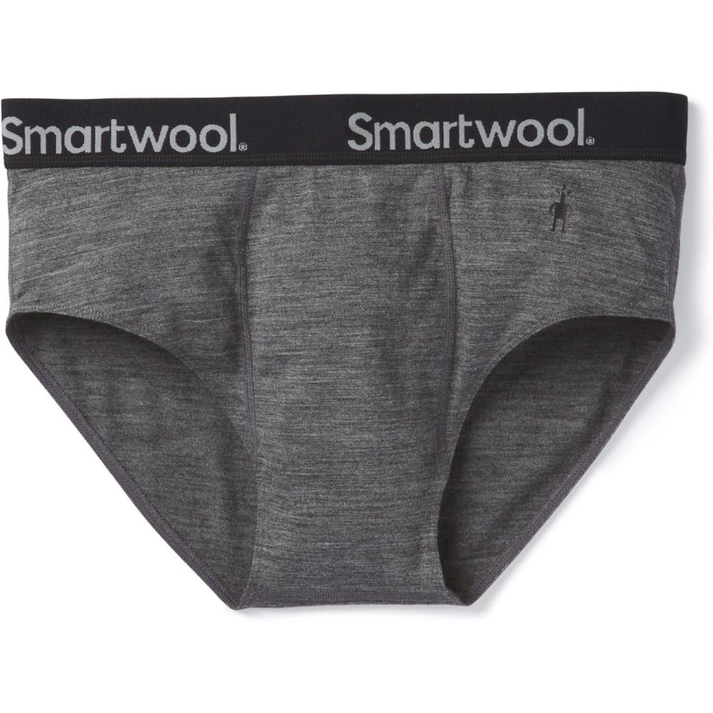 image:imageSmartwool Mens Merino Brief BoxedMedium Gray Heather
