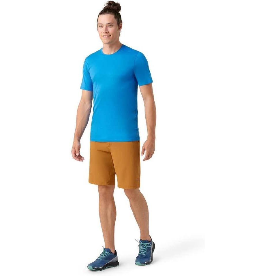 image:imageSmartwool Mens Merino Short Sleeve TeeLaguna Blue