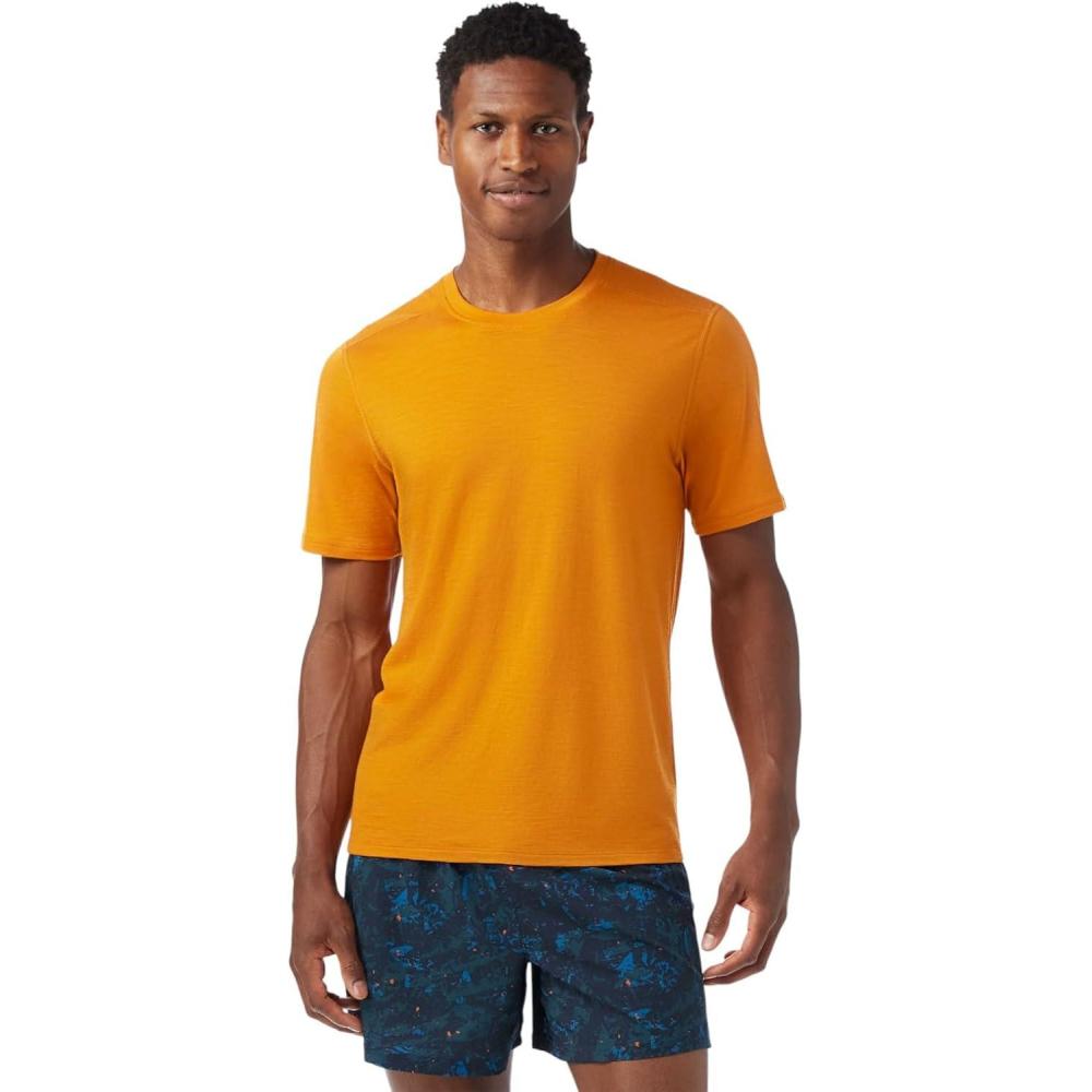 image:imageSmartwool Mens Merino Short Sleeve TeeMarmalade