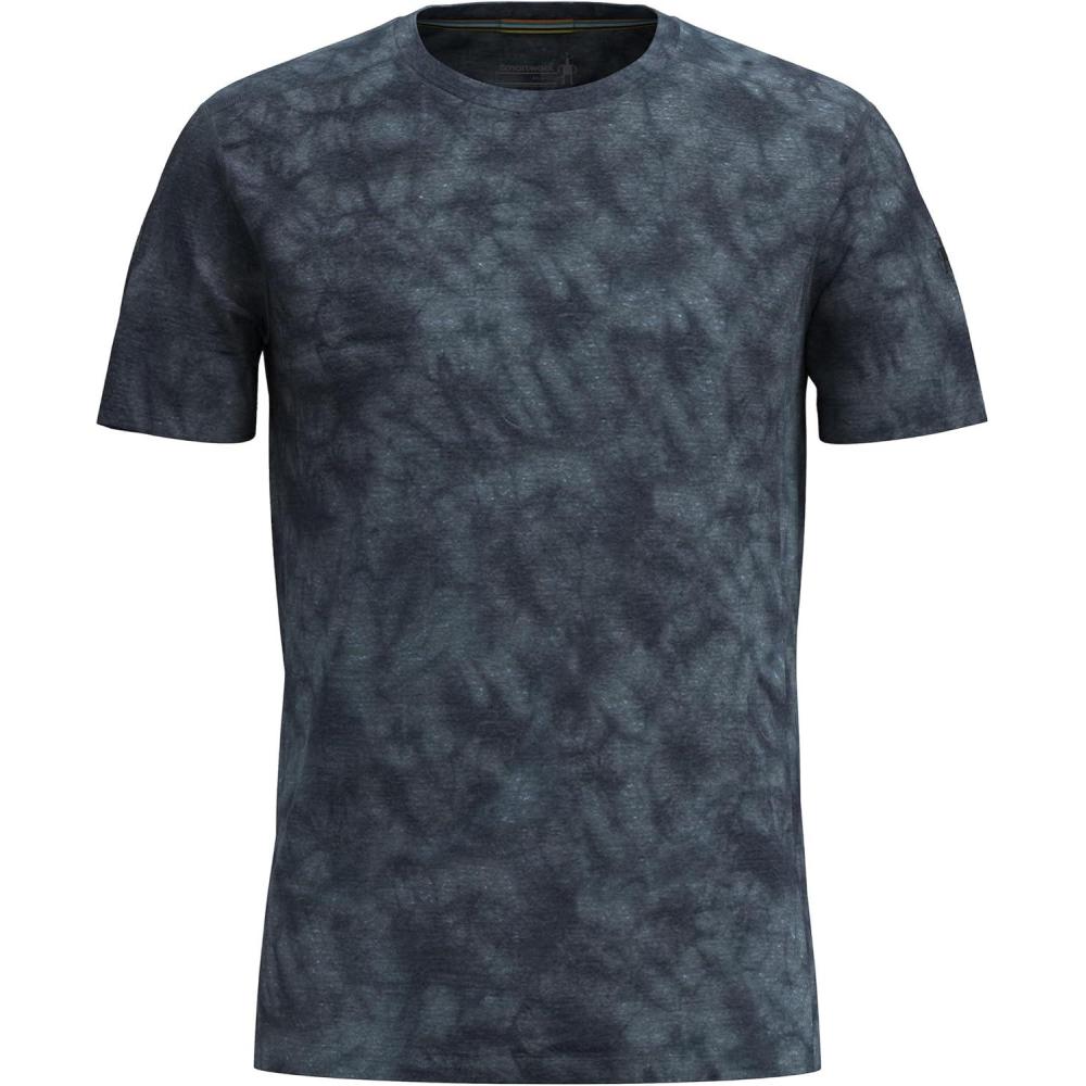 image:imageSmartwool Mens Merino Short Sleeve TeePewter Blue Wash