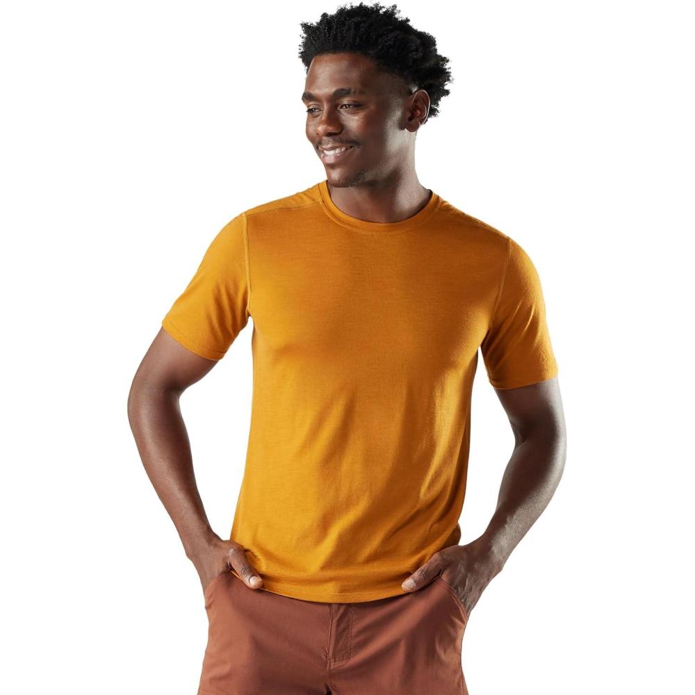 image:imageSmartwool Mens Merino Short Sleeve TeeSquash