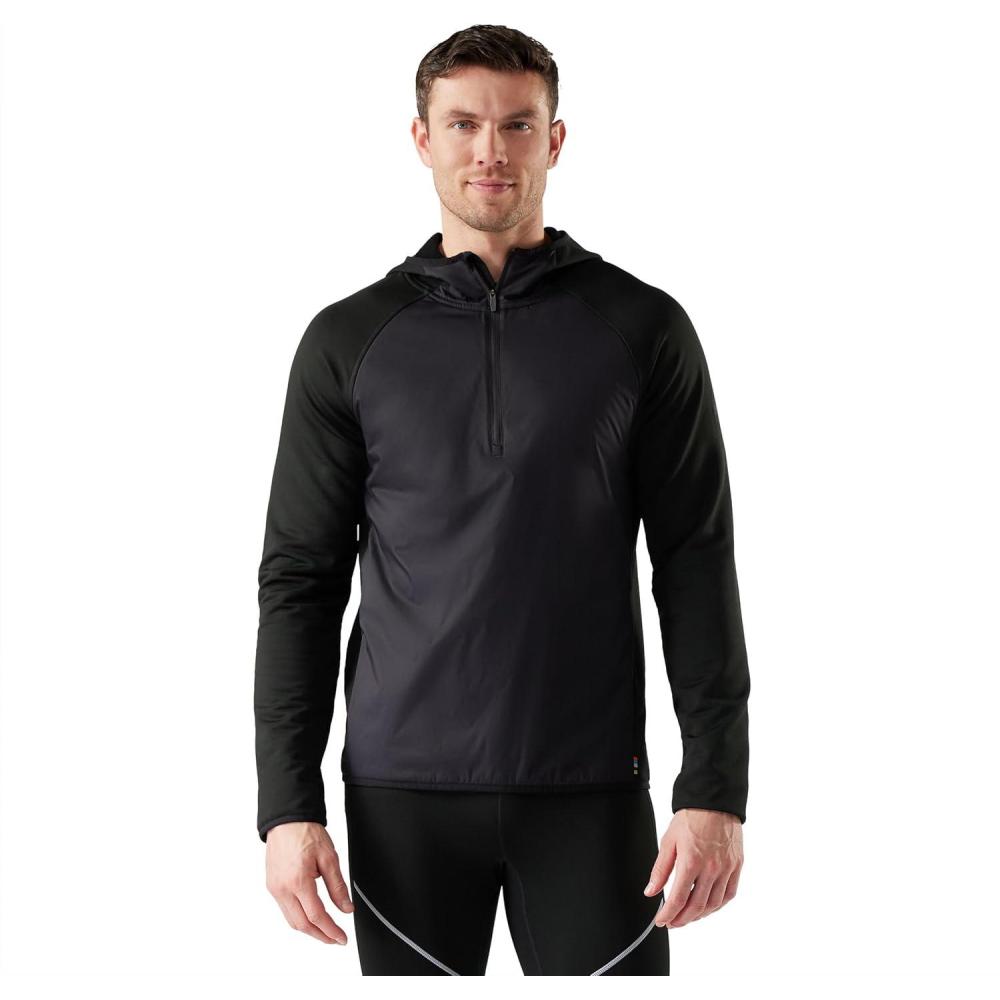 image:imageSmartwool Mens Smartloft 12 Zip HoodieBlack