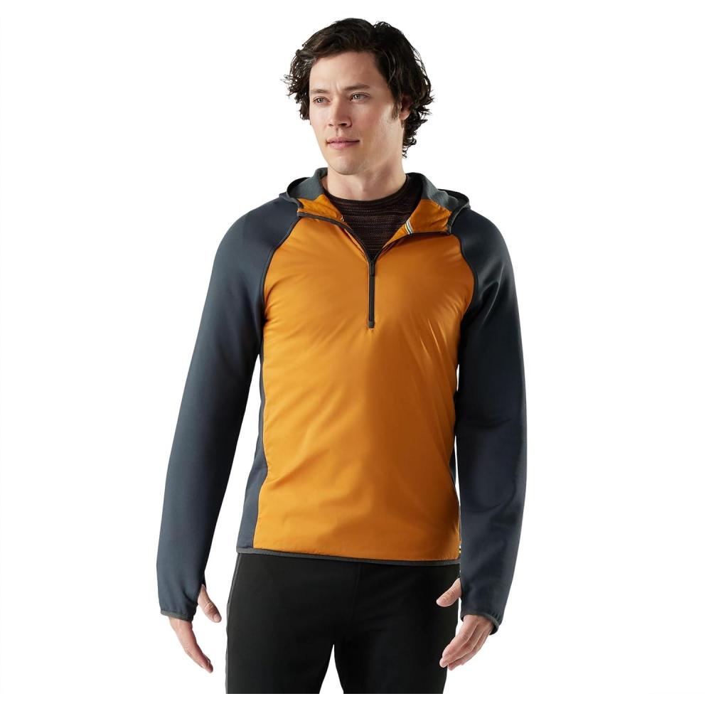 image:imageSmartwool Mens Smartloft 12 Zip HoodieSquash