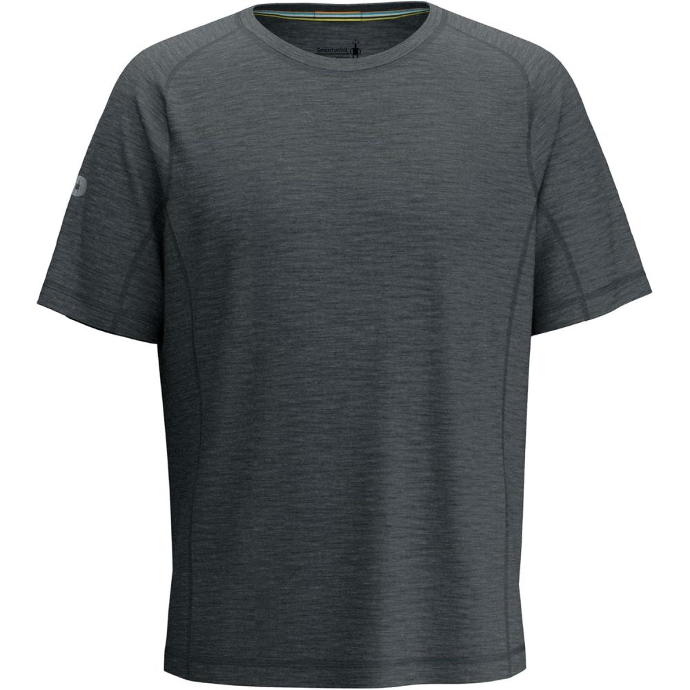 image:imageSmartwool UnisexAdult SportsMens Merino Sport 120 Short SleeveCharcoal Heather