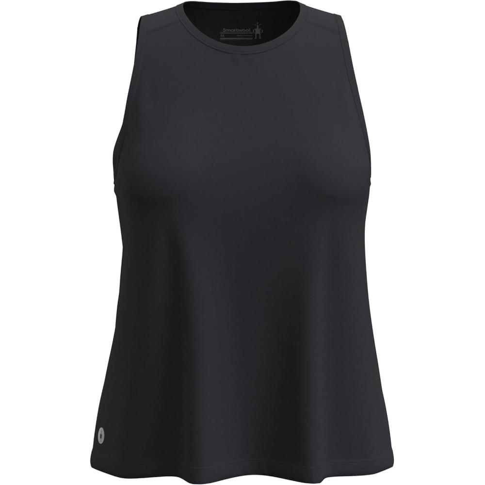 image:imageSmartwool Womens Active Ultralite High Neck TankBlack