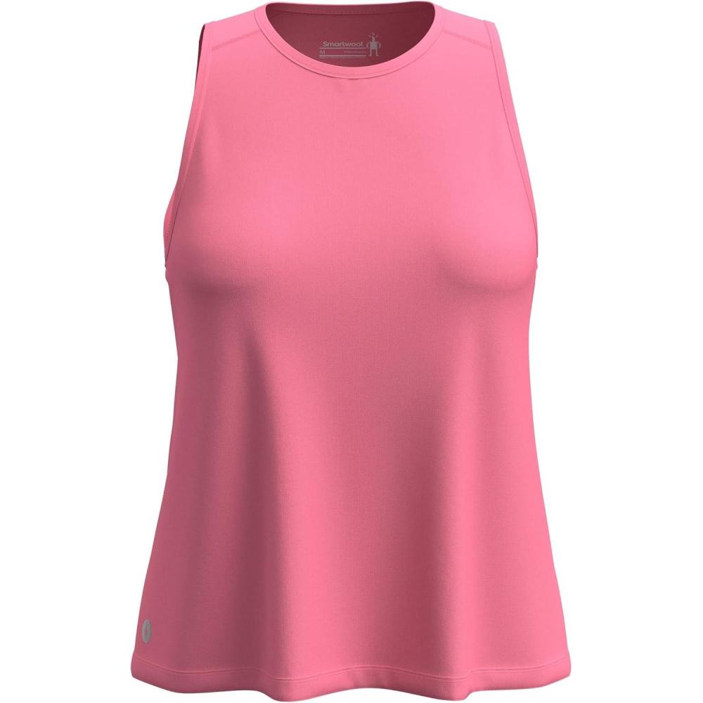 image:imageSmartwool Womens Active Ultralite High Neck TankGuava Pink