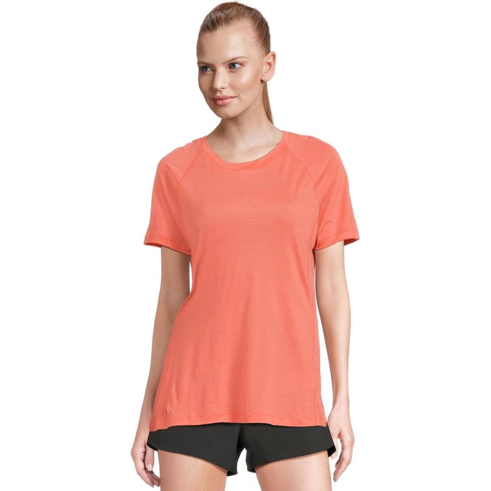 image:imageSmartwool Womens Active Ultralite Short SleeveCoral Reef