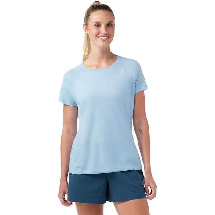 image:imageSmartwool Womens Active Ultralite Short SleeveSerene Blue