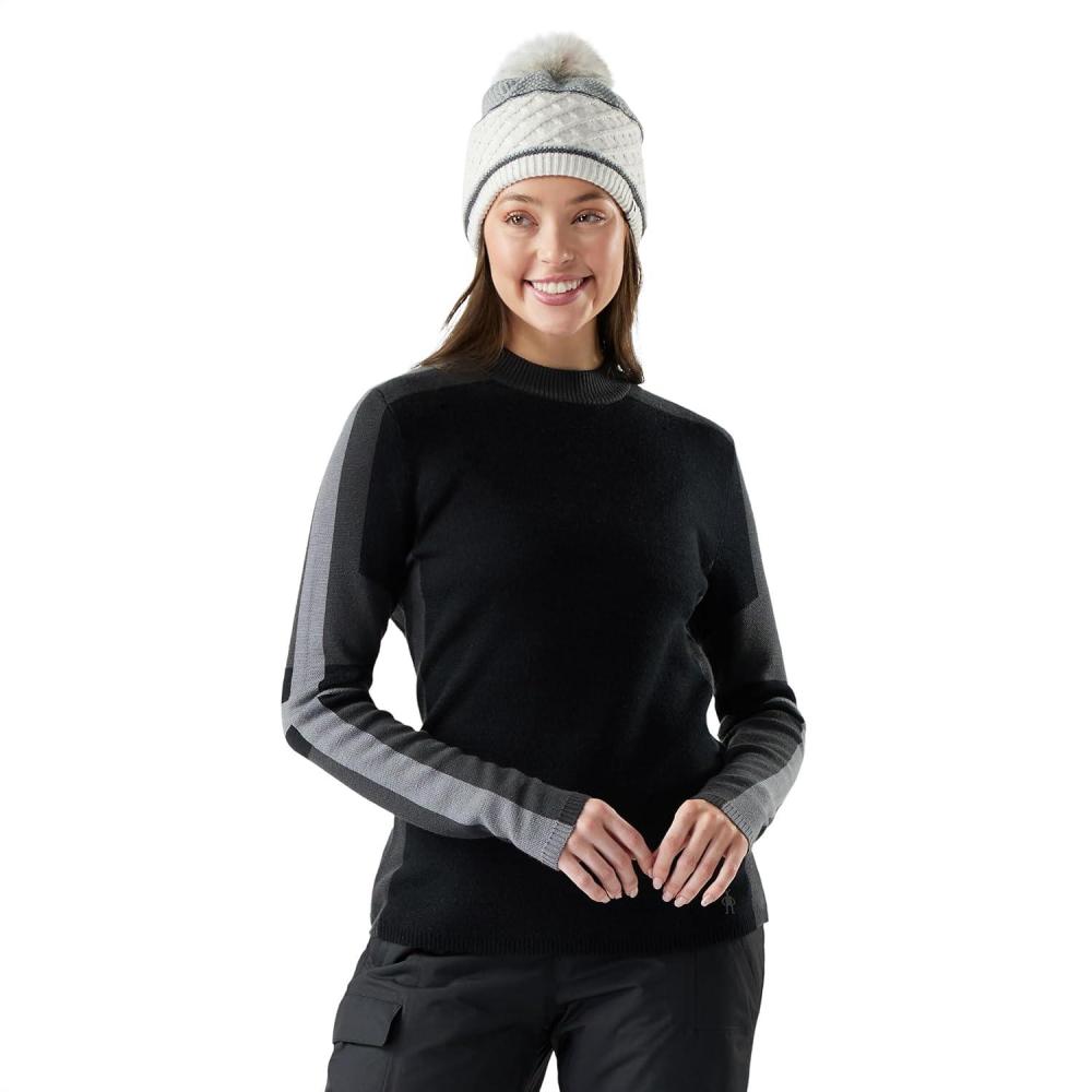 image:imageSmartwool Womens Alpine CrewBlack