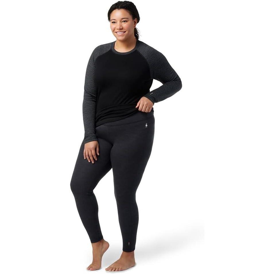 image:imageSmartwool Womens Classic Thermal Merino Base Layer Bottom PlusCharcoal Heather