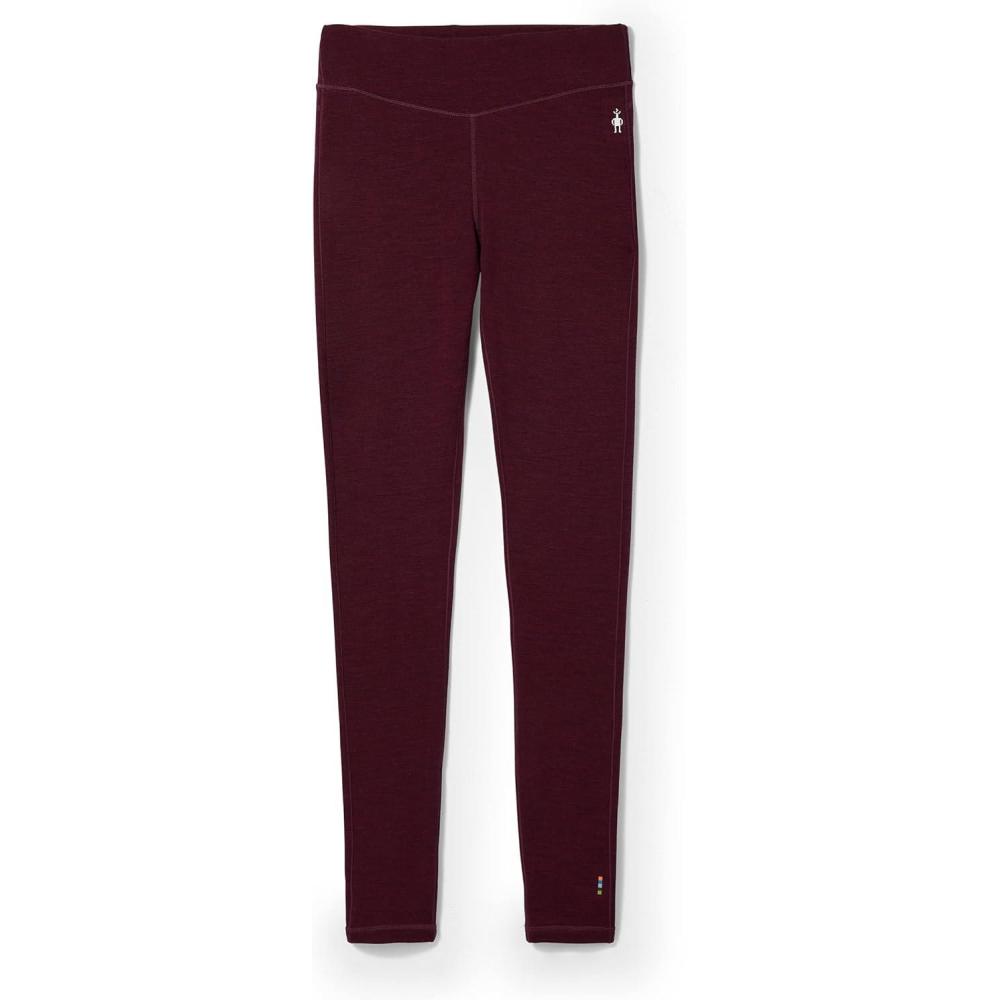 image:imageSmartwool Womens Classic Thermal Merino Base Layer BottomBlack Cherry Heather