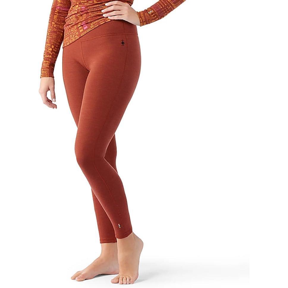 image:imageSmartwool Womens Classic Thermal Merino Base Layer BottomPecan Brown Heather