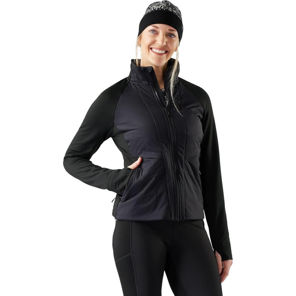 image:imageSmartwool Womens Smartloft Hybrid JacketBlack