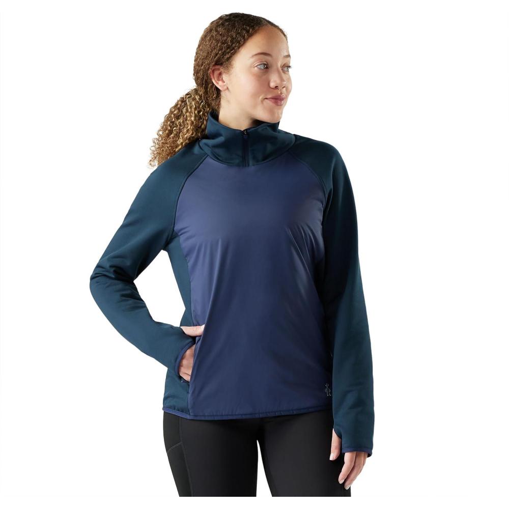 image:imageSmartwool Womens Smartloft PulloverDeep Navy