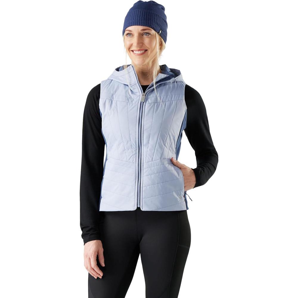 image:imageSmartwool Womens Smartloft VestIcy Nightfall Blue