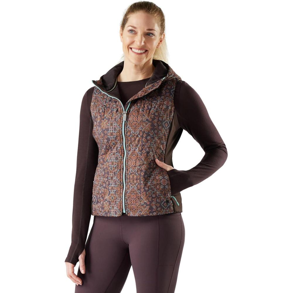 image:imageSmartwool Womens Smartloft VestMink Nordic Fair Isle
