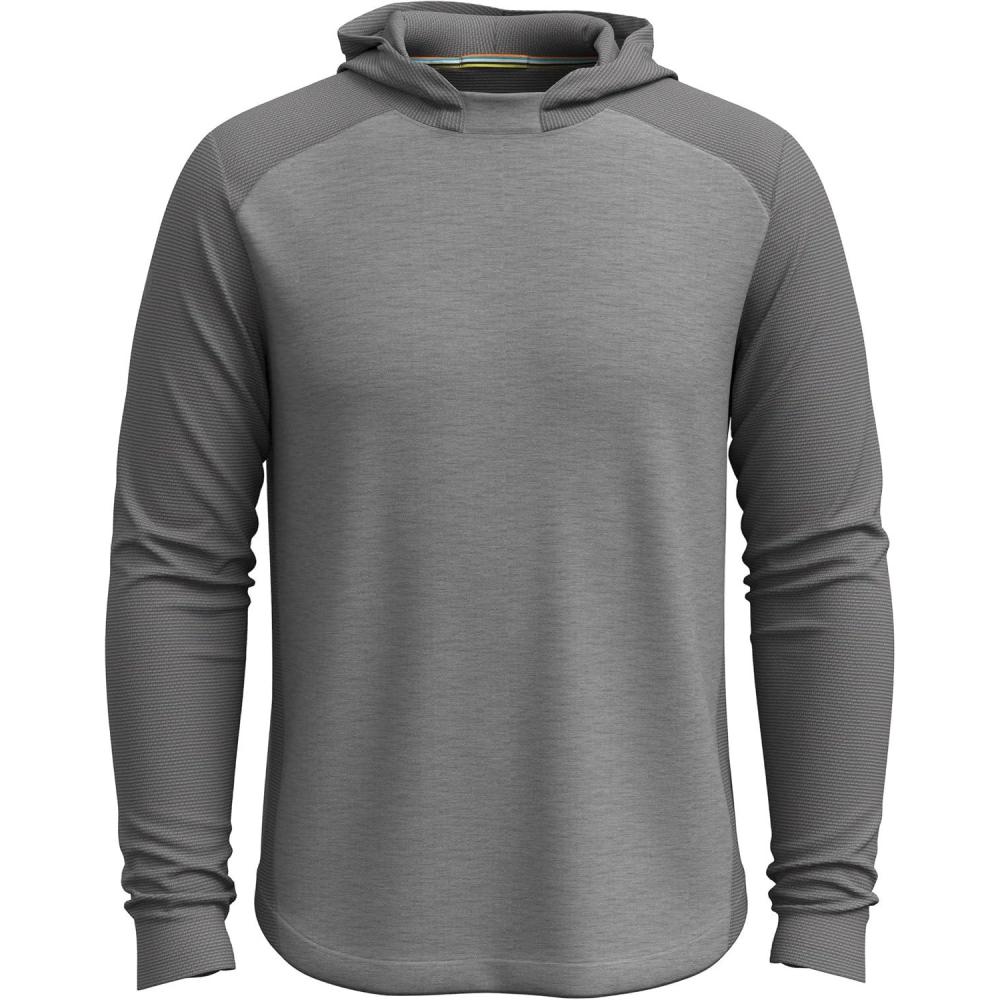 image:imageSmartwool mens Active Mesh HoodieLight Gray Heather