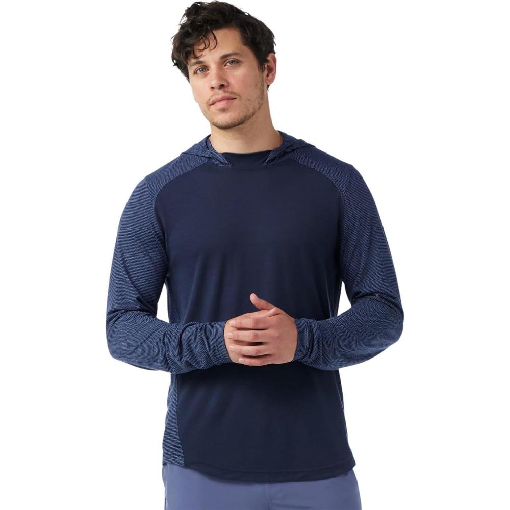 image:imageSmartwool mens Active Mesh HoodieNightfall Bluedeep Navy