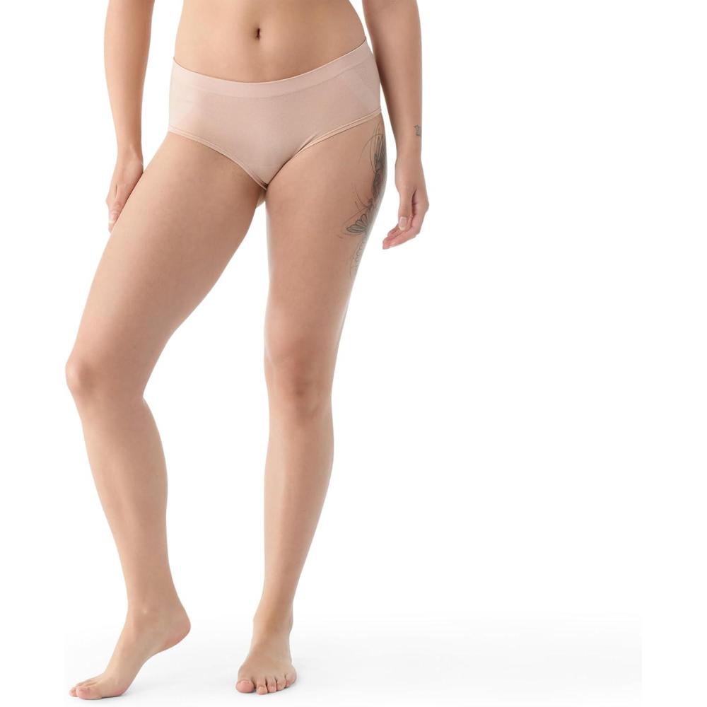 image:imageSmartwool womens Intraknit Hipster BoxedPink Sugar