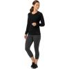 image:imageSmartWool Womens Classic AllSeason Merino Base Layer CrewBlack