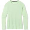 image:imageSmartWool Womens Classic AllSeason Merino Base Layer CrewPistachio