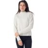 image:imageSmartWool Womens Edgewood Mock Neck SweaterNatural Donegal