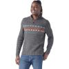 image:imageSmartwool Mens Heavy Henley SweaterCharcoal Heather