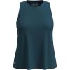 image:imageSmartwool Womens Active Ultralite High Neck TankTwilight Blue
