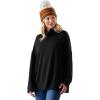 image:imageSmartwool Womens Edgewood Cowl Neck SweaterBlack