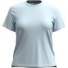 image:imageSmartwool Womens Merino Wool Perfect Crew Short Sleeve TeeWinter Sky Heather