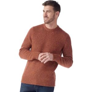 SmartWool Mens Heavy Crew Sweater(Pecan Brown Heather)