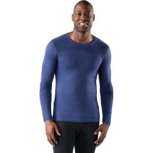 SmartWool Men’s Intraknit Thermal Merino Base Layer Crew(Nightfall Blue)