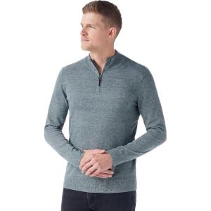 SmartWool Mens Sparwood 1/2 Zip Sweater(Twilight Blue Marl 2)