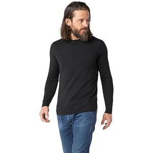 SmartWool Mens Sparwood Crew Sweater(Black)